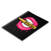 Pisces Zodiac Sign Girl Birthday March Notitieboek (Linkerzijde)