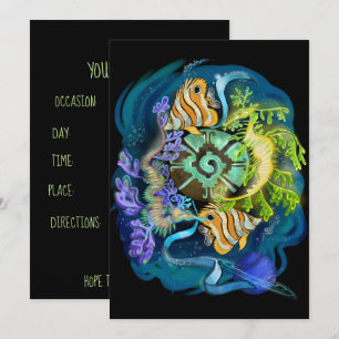 Pisces Zodiac Sign Kaart