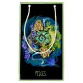 Pisces Zodiac Sign Klein Cadeauzakje (Voorkant)