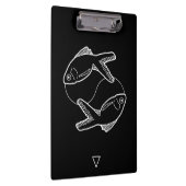 Pisces Zodiac Sign Klembord (Rechts)