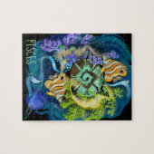 Pisces Zodiac Sign Legpuzzel (Horizontaal)