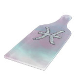 Pisces Zodiac Sign Moeder van Parelstijl Snijplank (Hoek)