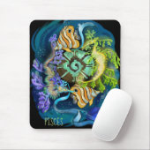Pisces Zodiac Sign Muismat (Met muis)