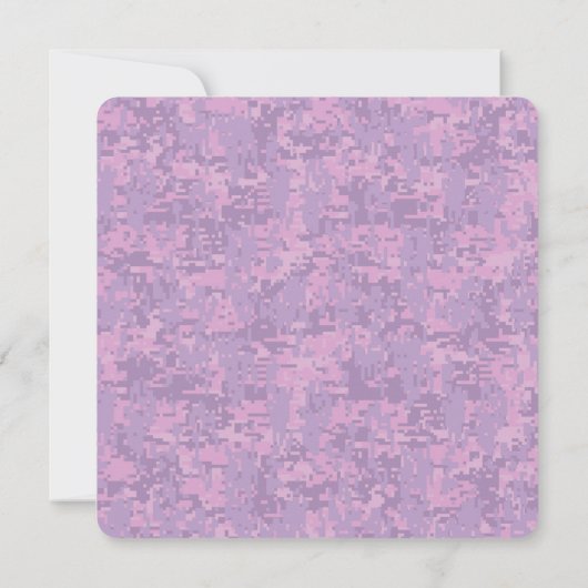 Pisces Zodiac Sign on Fuchsia Digital Camo (Achterkant)