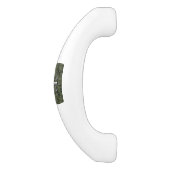 Pisces Zodiac Sign on Woodland Digital Camo Keramische Kastgreep (Zijkant)