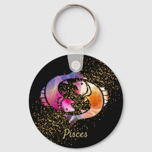 Pisces - Zodiac Sign Sleutelhanger