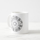 Pisces, Zodiac Signs Koffiemok (Voorkant links)