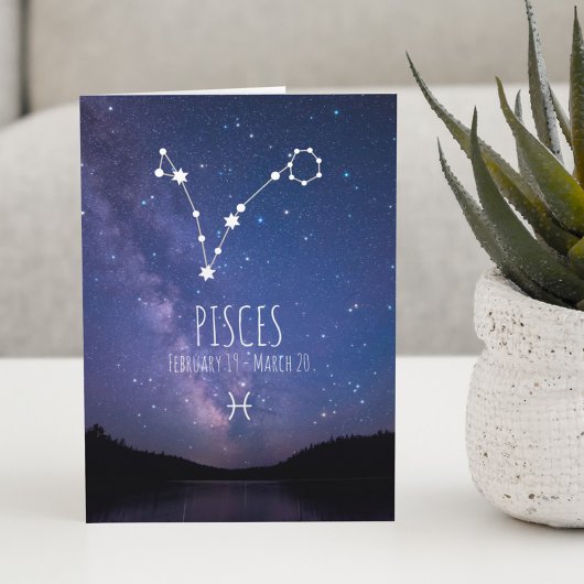 Pisces Zodiac Sterrenbeeld | Astrologiekaart Kaart