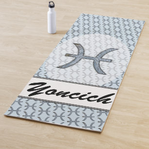 Pisces Zodiac Symbol Element door K Yoncich Yogamat