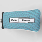 Pisces Zodiac Symbol Element van Kenneth Yoncich Golfheadcover (Voorkant)