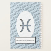 Pisces Zodiac Symbol Element van Kenneth Yoncich Planner (Achterkant)