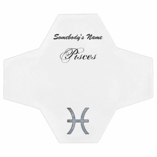 Pisces Zodiac Symbol Element van Kenneth Yoncich Voetbal (Enkel)