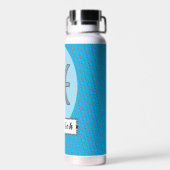 Pisces Zodiac Symbol Element van Kenneth Yoncich Waterfles (Achterkant)