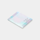 Pisces Zodiac Symbol Moeder van het Pareldecor Post-it® Notes (Schuin)