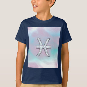 Pisces Zodiac Symbol Moeder van het Pareldecor T-shirt