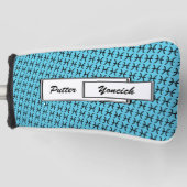 Pisces Zodiac Symbol Standard van Kenneth Yoncich Golfheadcover (Voorkant)