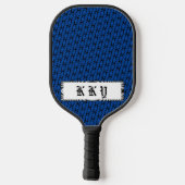 Pisces Zodiac Symbol Standard van Kenneth Yoncich Pickleball Paddle (Achterkant)