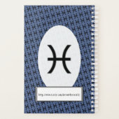 Pisces Zodiac Symbol Standard van Kenneth Yoncich Planner (Achterkant)