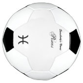 Pisces Zodiac Symbol Standard van Kenneth Yoncich Voetbal (Gedraaid)