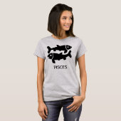 Pisces Zodiac T-shirt (Voorkant volledig)