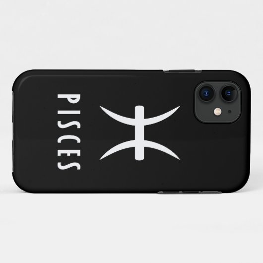 Pisces zodiac-teken Case-Mate iPhone case (Achterkant (horizontaal))