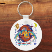 Pisces-Zodiac-V-1 Sleutelhanger (Voorkant)