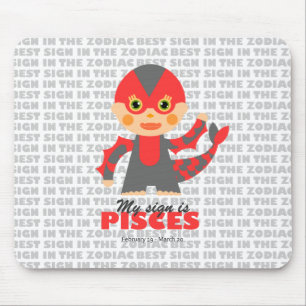 Pisces Zodiac voor kinderen Muismat