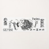 Pisces Zodiac Yoga Mat (Achterkant (horizontaal))