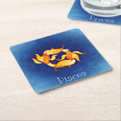 pisces zodiale onderzetters (Schuin)