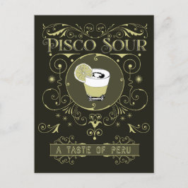 Pisco Sour Briefkaart