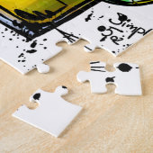 Pisco Sour Cocktail Recipe Legpuzzel (Zijkant)