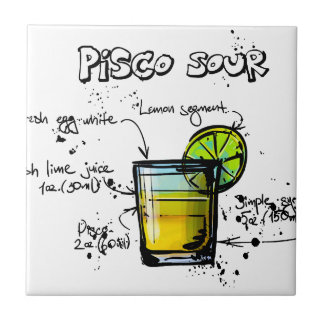 Pisco Sour Cocktail Recipe Tegeltje