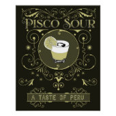 Pisco Sour Perfect Poster (Voorkant)