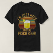 pisco sour peruvian food pisco sour t-shirt (Design voorkant)