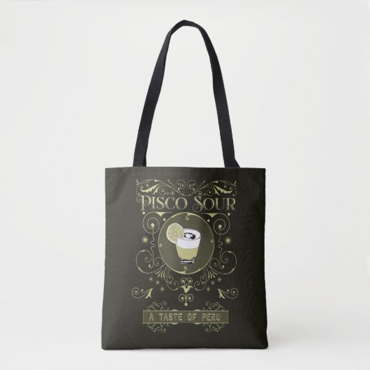 Pisco Sour Tote Bag (Voorkant)