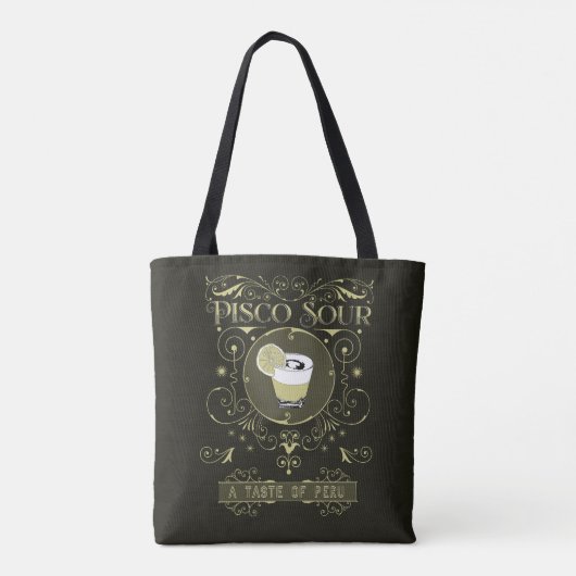  Pisco Sour Tote Bag (Achterkant)