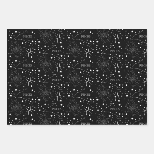 Pisesset van 3 papierbladen voor overvulling inpakpapier vel (Voorkant)