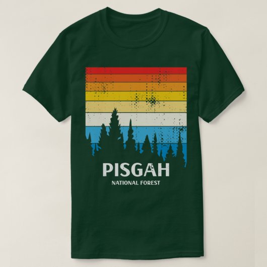 Pisgah Nationaal Bos 8 T-shirt (Design voorkant)