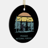 Pisgah Nationaal Bos Keramisch Ornament (Rechts)