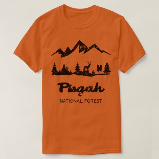 Pisgah National Forest 3 T-shirt (Design voorkant)