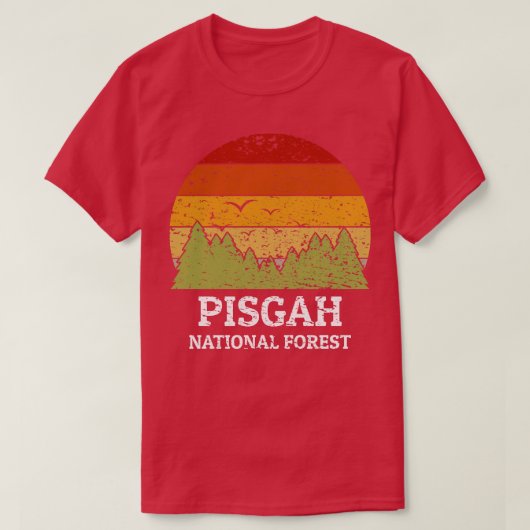 Pisgah National Forest 6 T-shirt (Design voorkant)