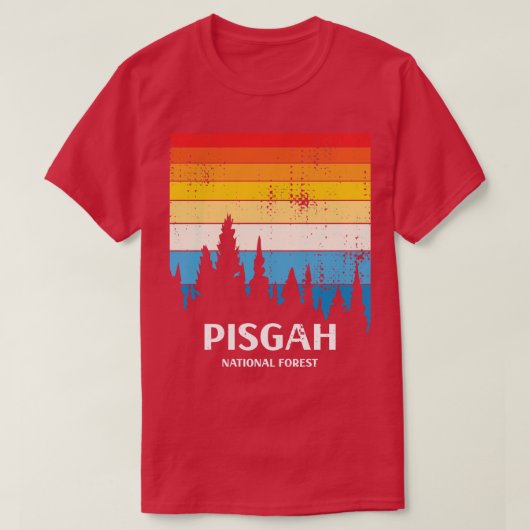 Pisgah National Forest 7 T-shirt (Design voorkant)