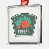 Pisgah National Forest Camping Metalen Ornament (Links)