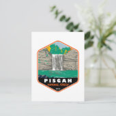 Pisgah National Forest North Carolina Emblem Briefkaart (Staand voorkant)