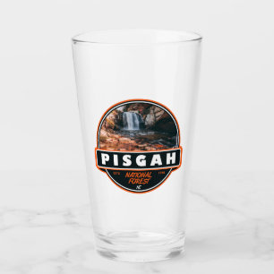 Pisgah National Forest North Carolina Emblem Glas