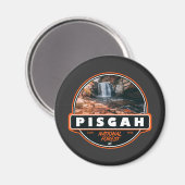 Pisgah National Forest North Carolina Emblem Magneet (Voorkant / Achterkant)