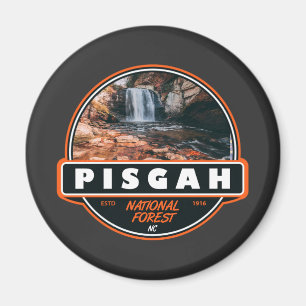 Pisgah National Forest North Carolina Emblem Magneet