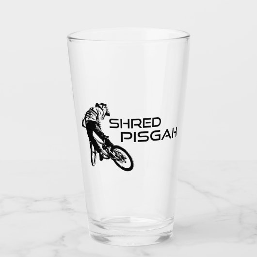 Pisgah North Carolina Mountainbiken Glas (Voorkant)