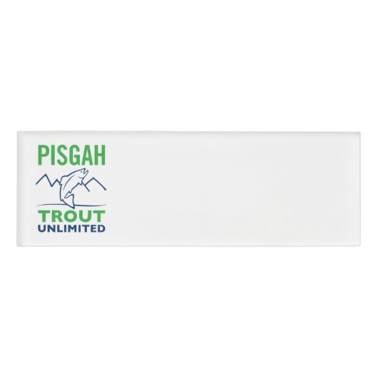Pisgah TU Nametag Naambadge (Voorkant)