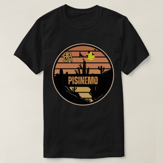 Pisinemo, Arizona T-shirt (Design voorkant)